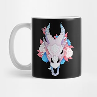 Overgrown Dragon Skull - Trans Mug